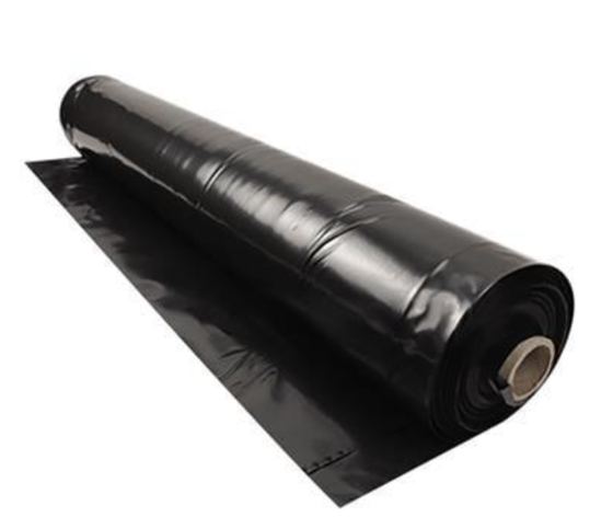 Roll of black multi-layer LDPE pond liner